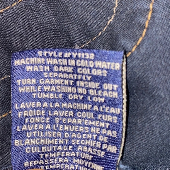 Seduction dark  Wash Denim Stretch jean Jacket - Picture 6 of 12